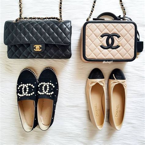 chanel inspired shoe bag